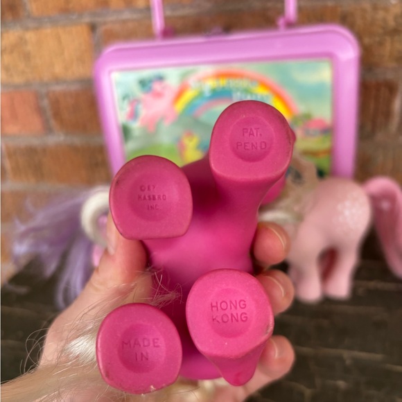 Vintage My Little Pony G1 Lot of 3 Ponies, Lunchbox 1980s - Picture 7 of 16